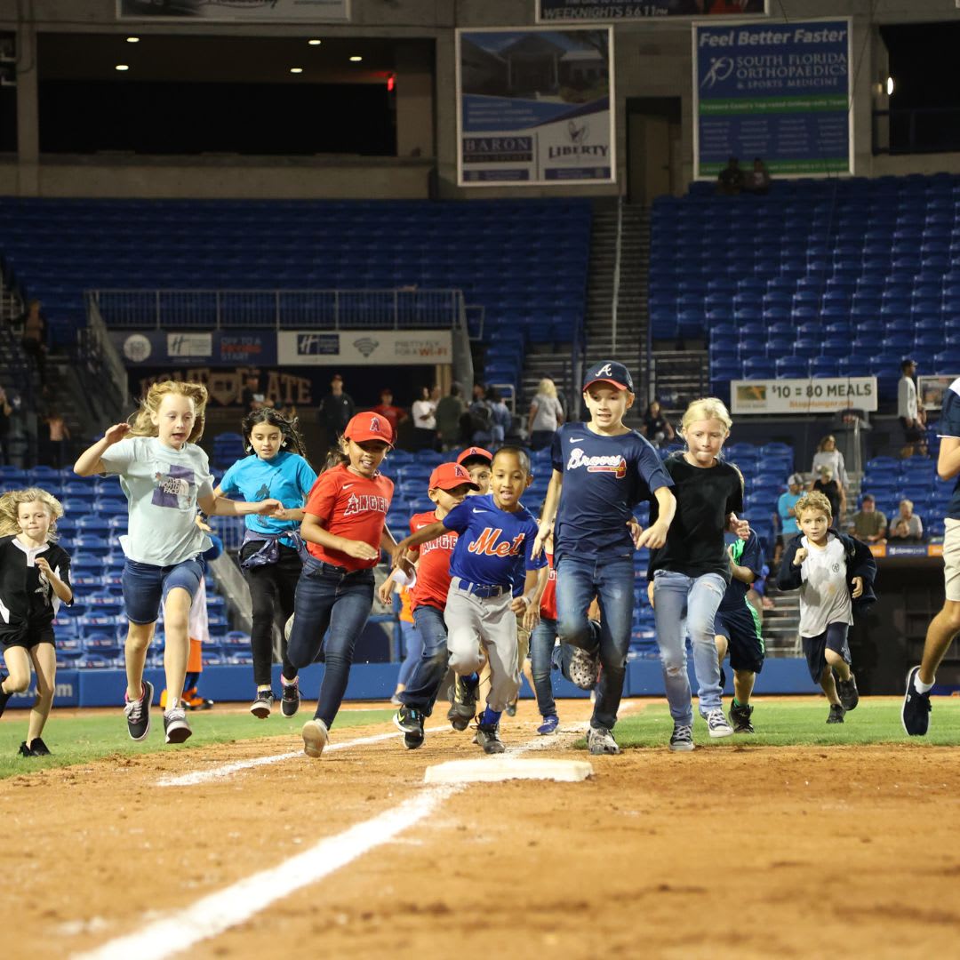 Kids Run the Bases