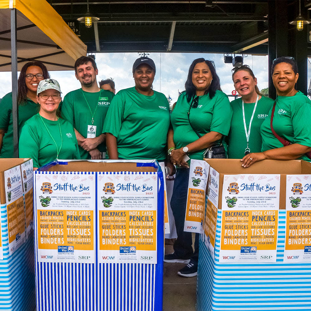 Stuff the Bus School Supply Drive