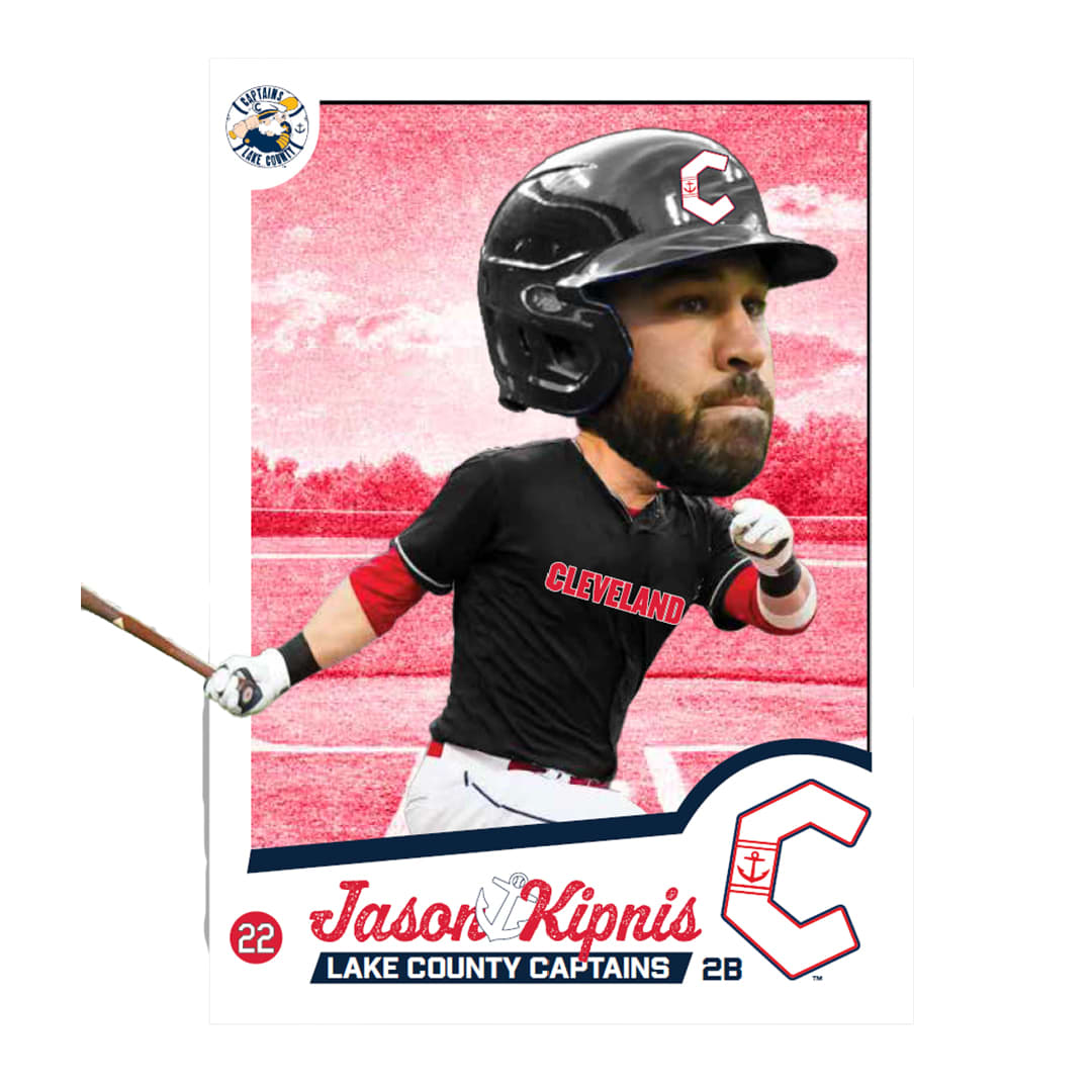 2016 AL Champions Bobblecard: Jason Kipnis