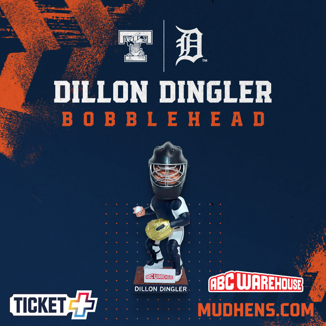 Ticket + Dillon Dingler Bobblehead