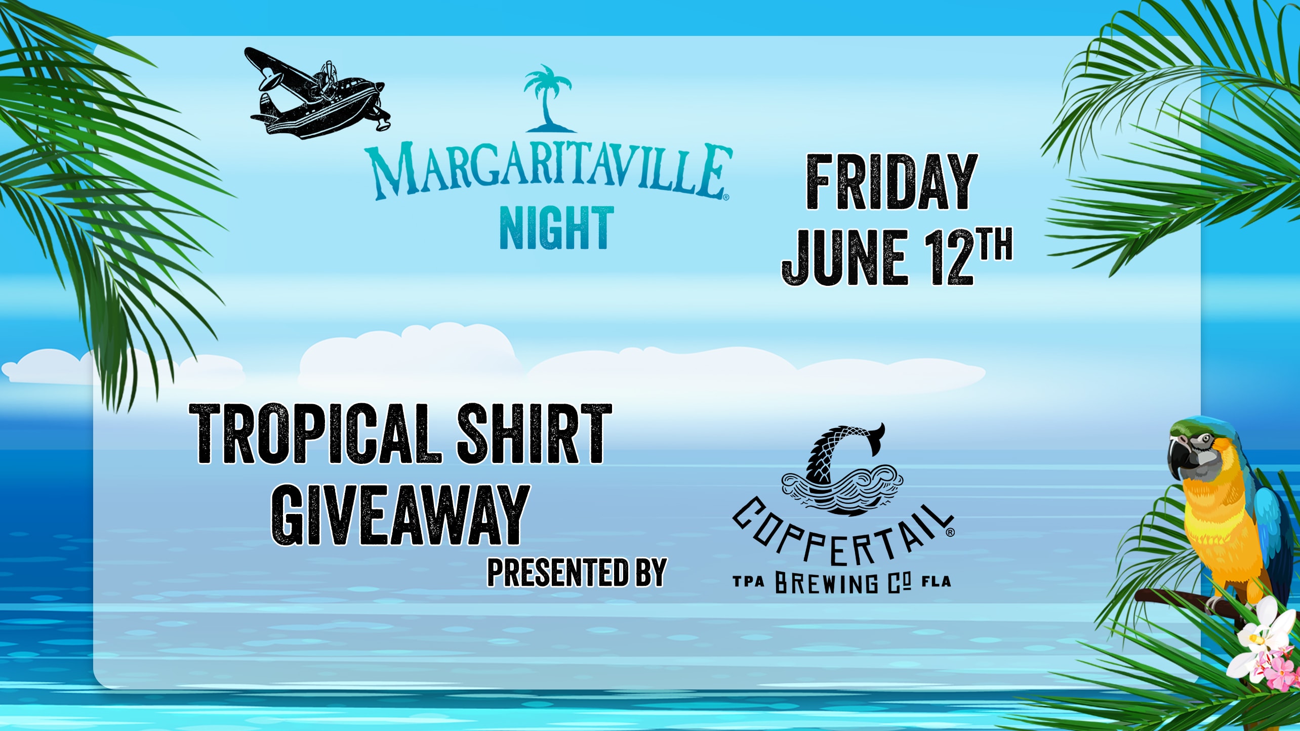 Margaritaville Night Tropical Shirt Giveaway