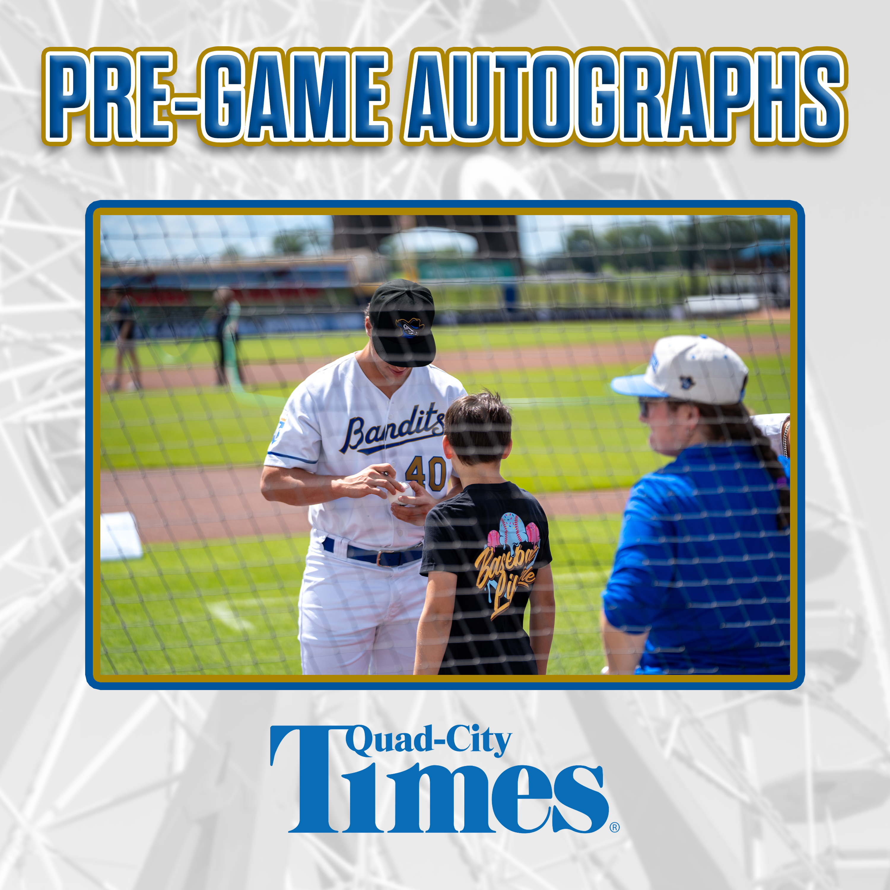 Pre-Game Autographs