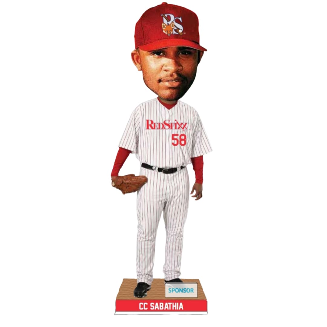 C.C. Sabathia RedStixx Bobblehead
