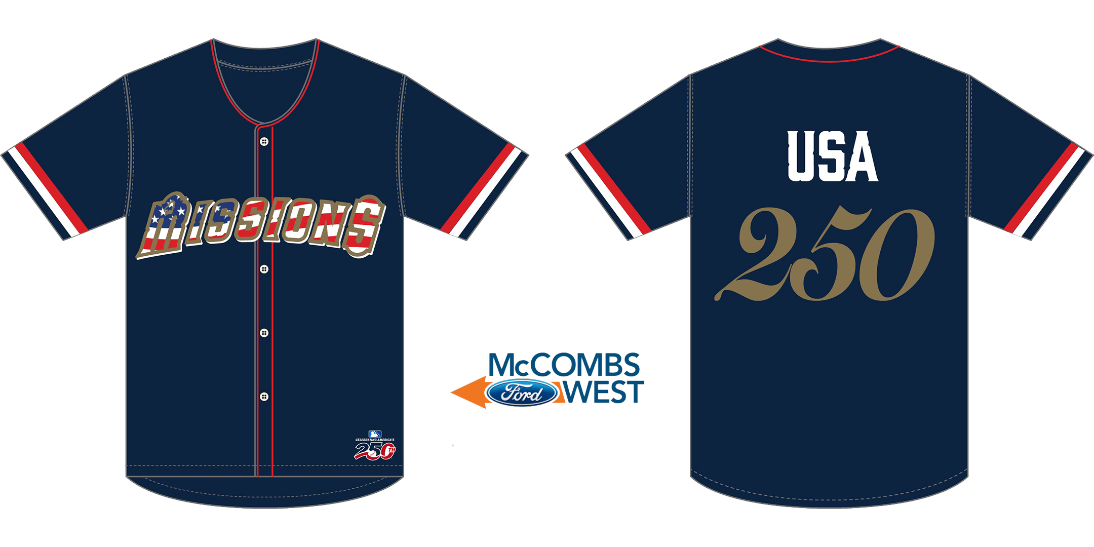 America 250th Anniversary Jersey Giveaway