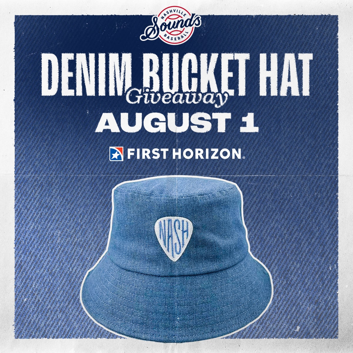 Denim Bucket Hat