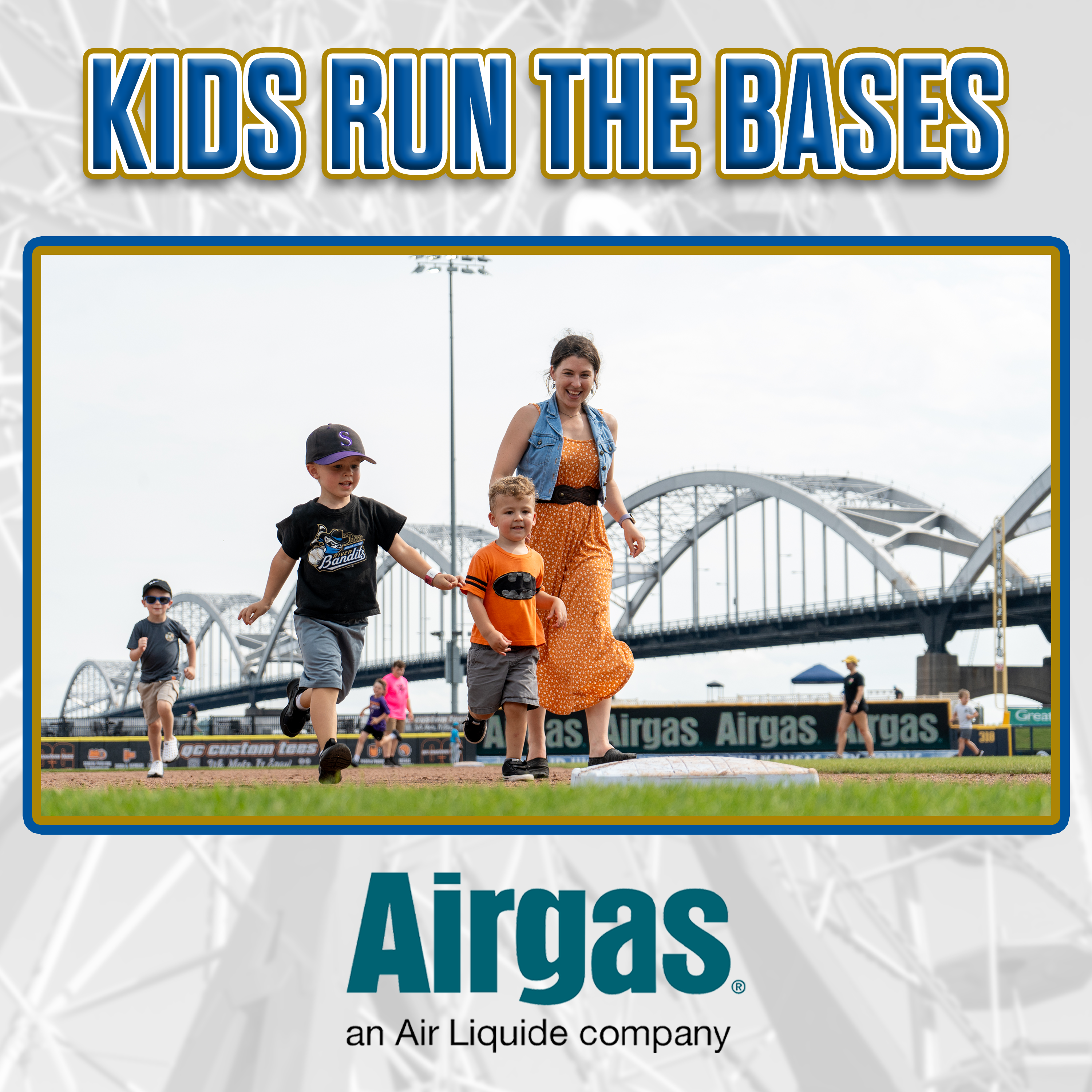 Post-Game Kids Run The Bases