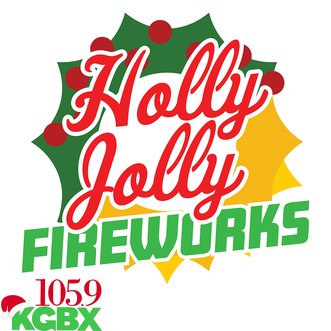 Holly Jolly Fireworks, presented by 105.9 KGBX