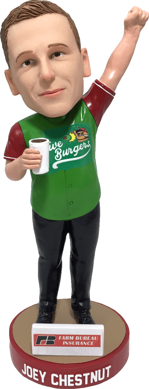 Joey Chestnut Bobblehead Giveaway