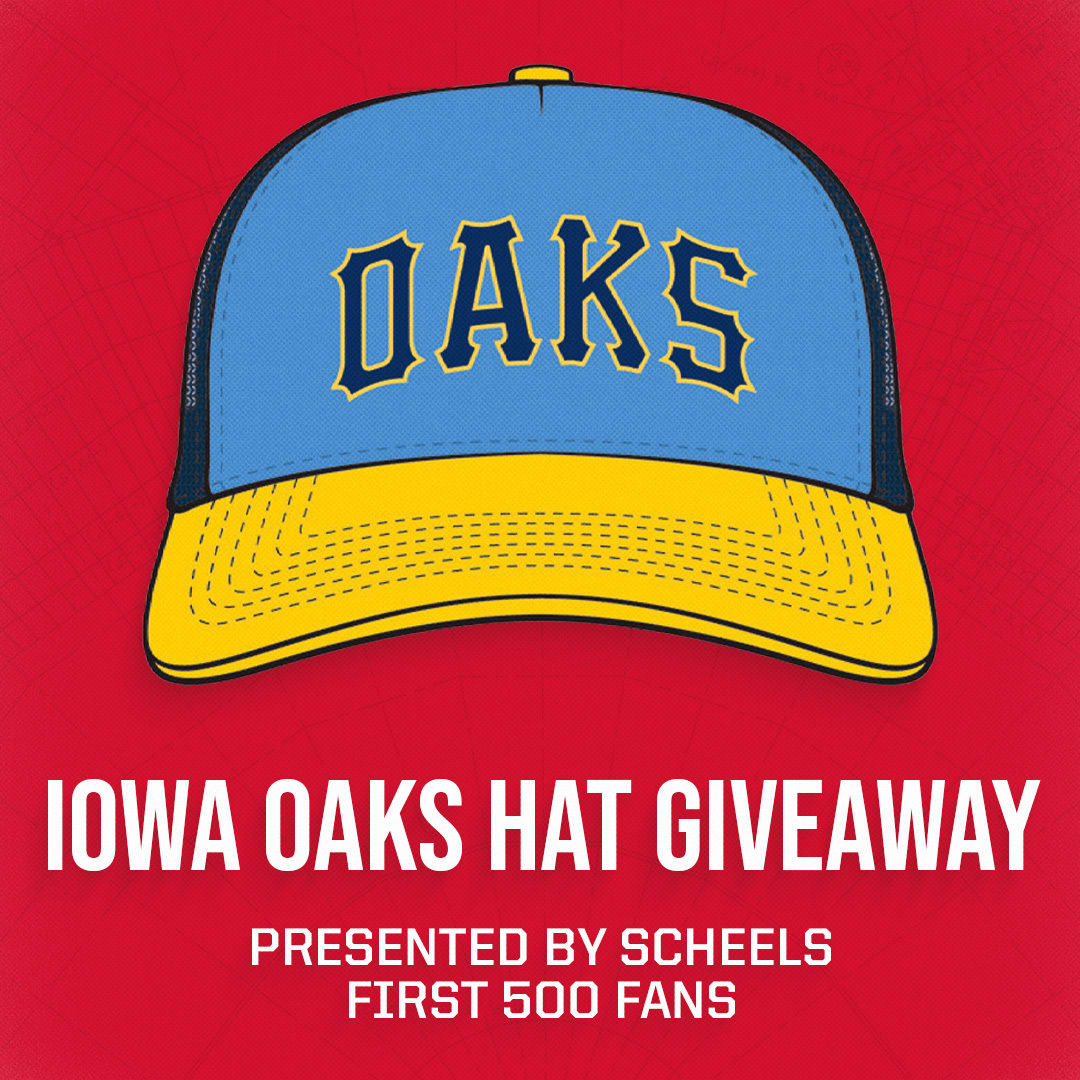 Iowa Oaks Cap Giveaway