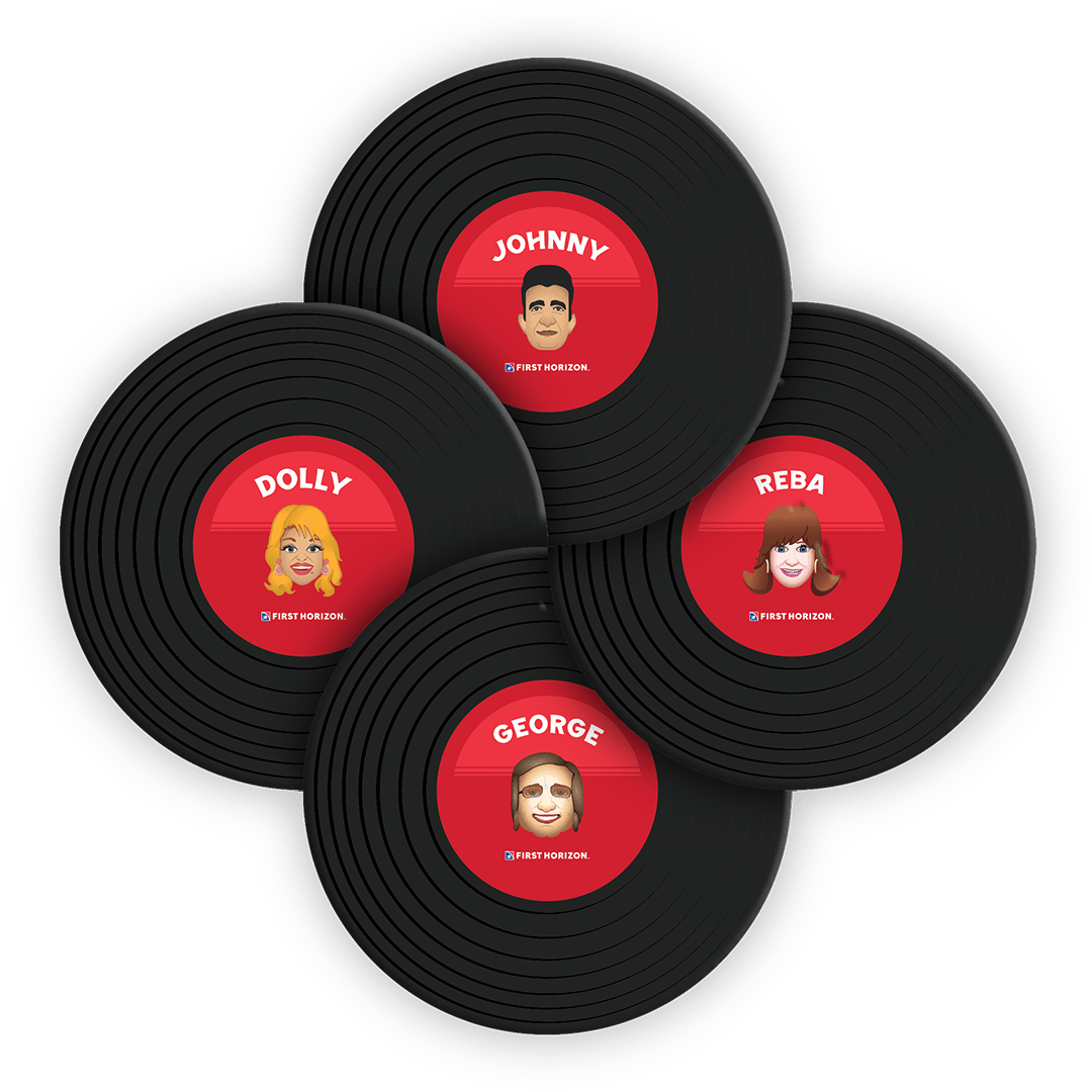 Country Legends Coasters