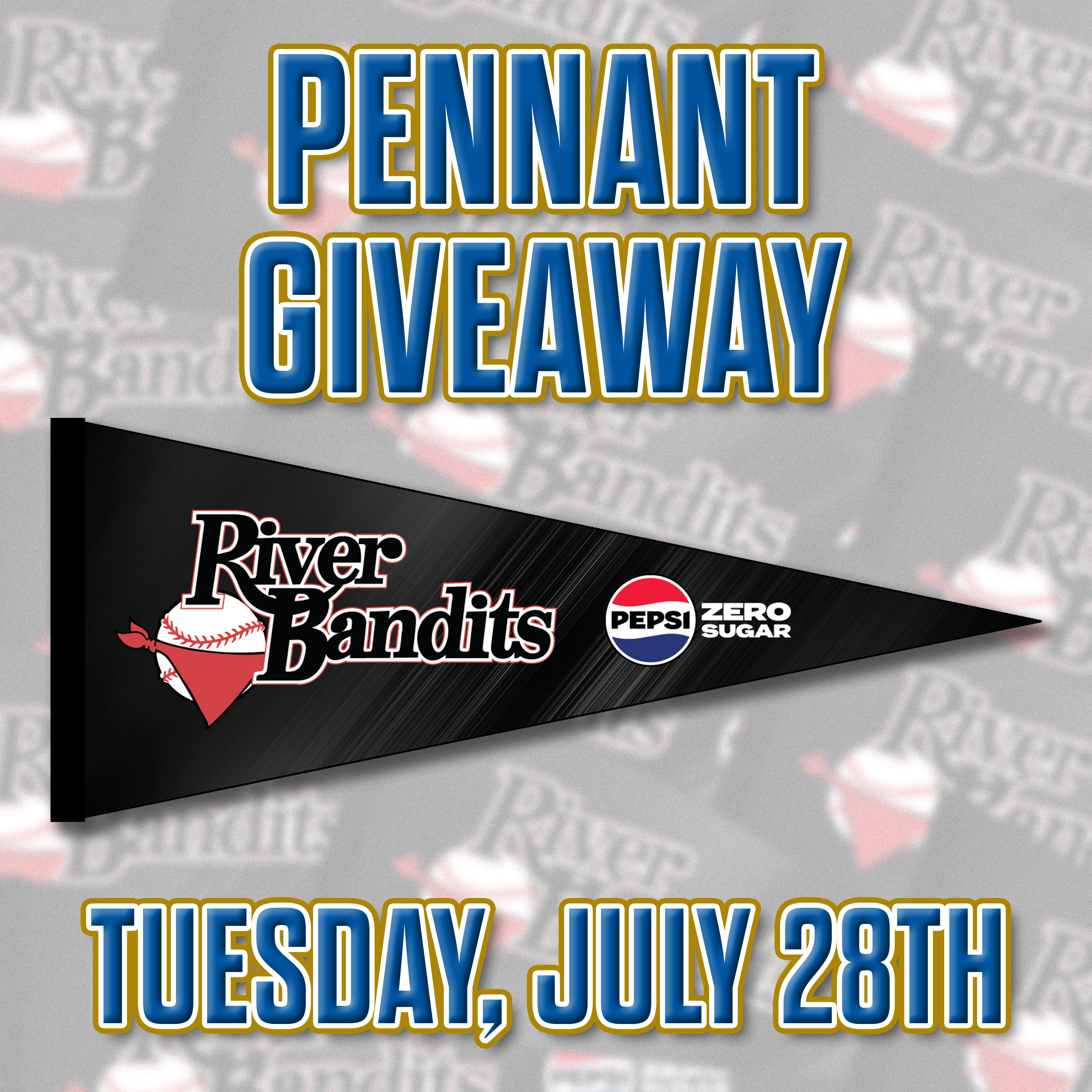 Pennant #9 Giveaway Presented by Pepsi of Davenport