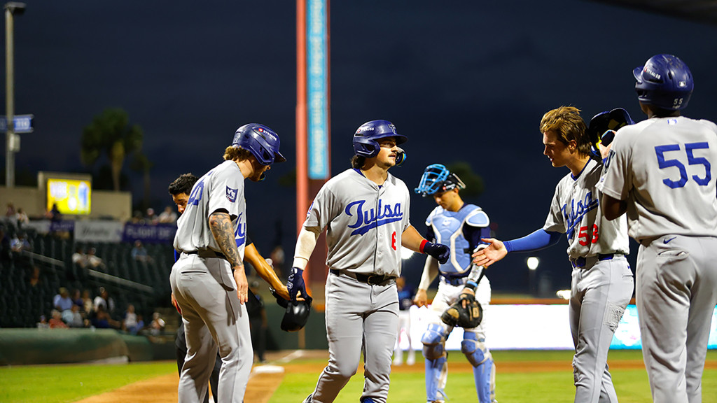 Jake Gelof's second grand slam of the season helped lead the Drillers to a much-needed victory in Corpus Christi Thursday night.