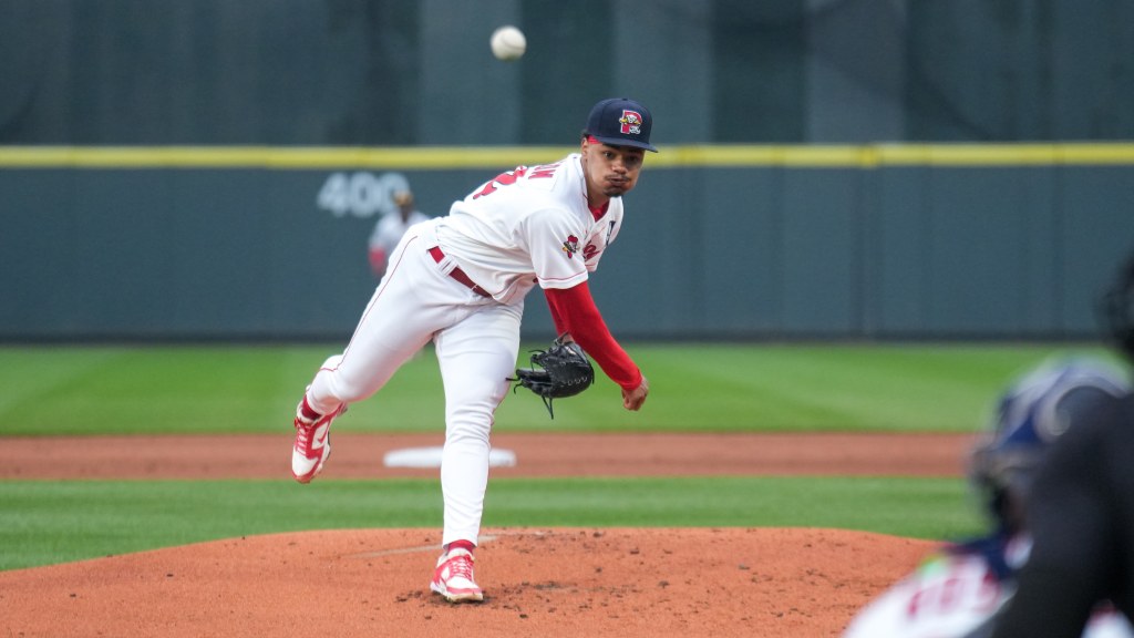 Anthony Eyanson lowered his ERA to 1.56 after throwing five scoreless innings with 8 strikeouts.