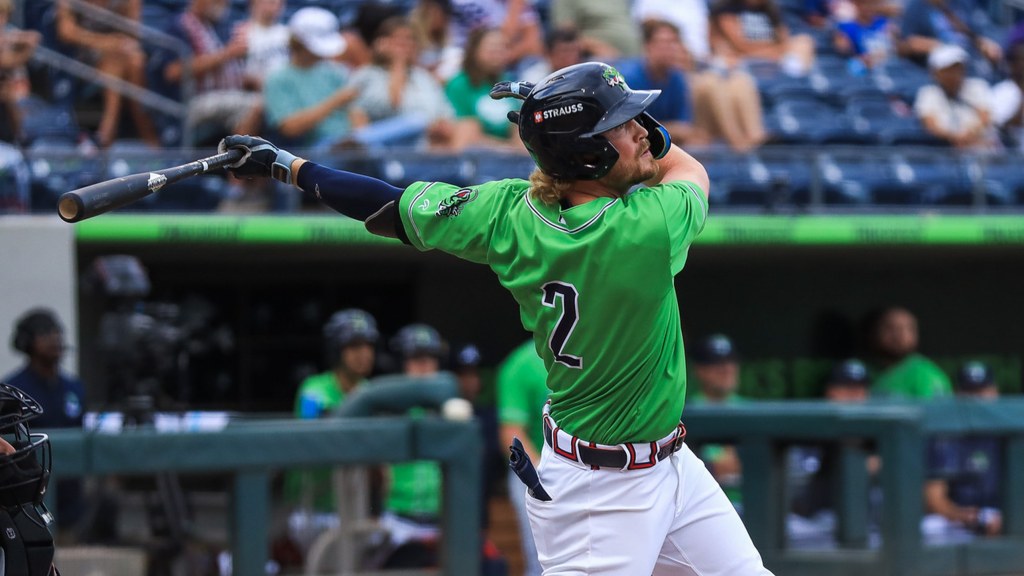 Aaron Schunk doubled twice and tallied two RBIs on Wednesday night in Nashville.