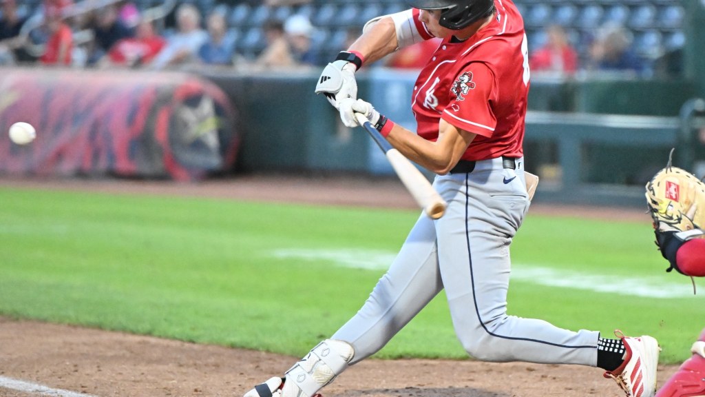Jonny Farmelo drove home a career high five runs on Saturday night.