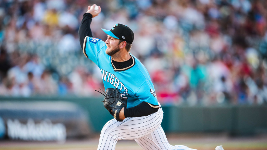 Nick Altermatt pitched two perfect innings down the stretch of Charlotte's 7-2 victory over Scranton/Wilkes-Barre.