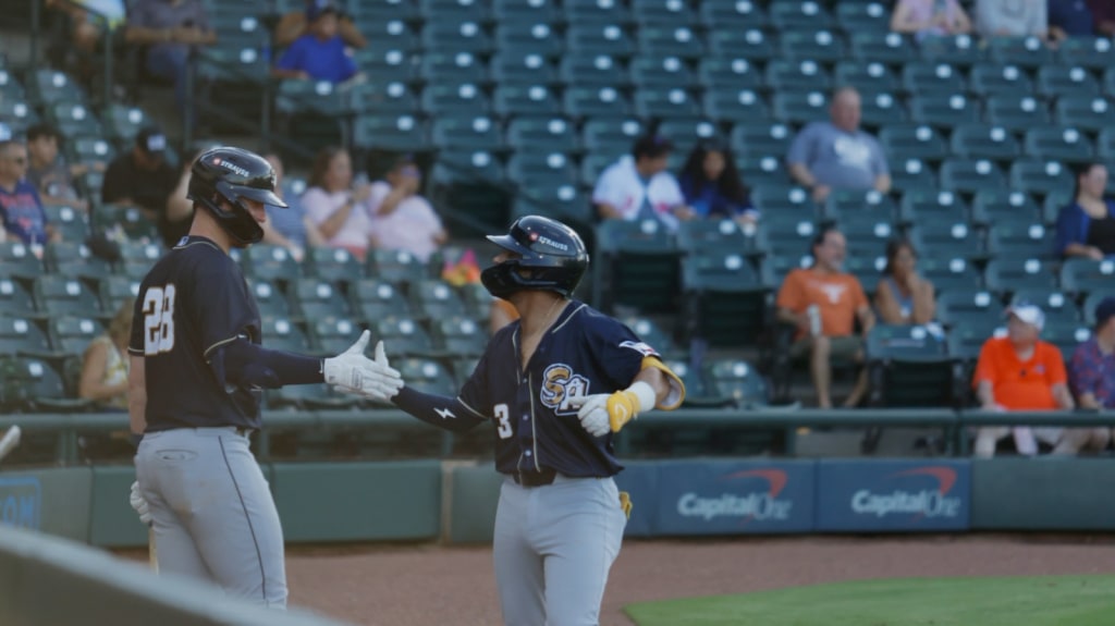 Francisco Acuna went 2-for-3 with a home run and triple in game two of the doubleheader.