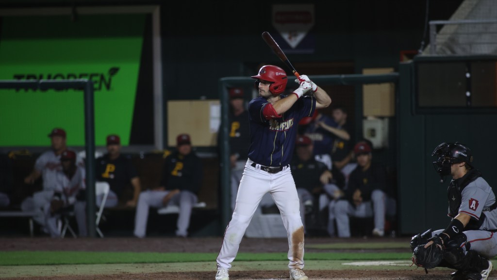 Nick Mitchell reached base in four of five trips to the plate, driving in a run and scoring twice