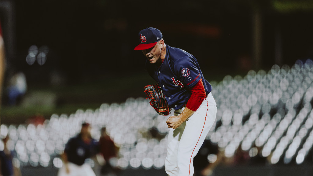 Anthony Misiewicz picked up four key outs to earn the win on Friday night.