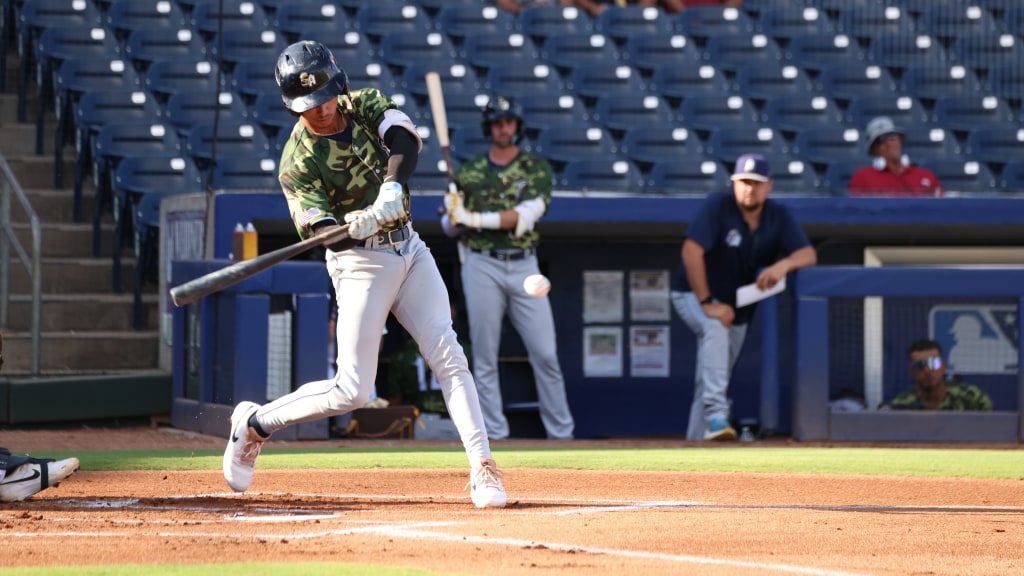 Carson Tucker went 2-for-4 with a double on Tuesday night.
