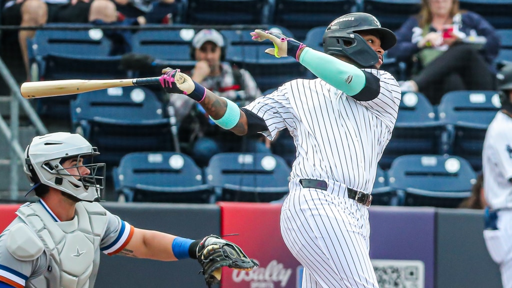 Yanquiel Fernandez hit his team-best 19th home run of the year on Wednesday night.