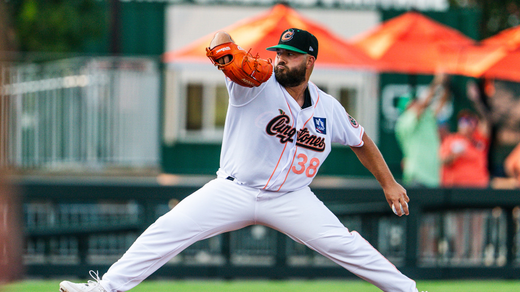 Julio Robaina was sharp again for Columbus on the mound on Tuesday.