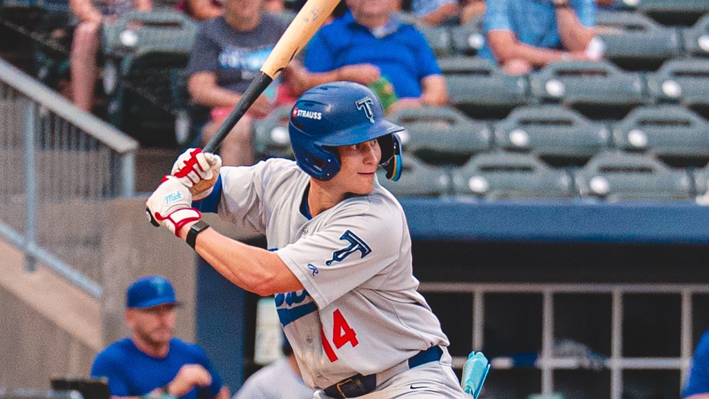 Elijah Hainline singled and walked in Tulsa's victory over Northwest Arkansas on Friday night.  Hainline has reached base in 29 of his past 31 games.