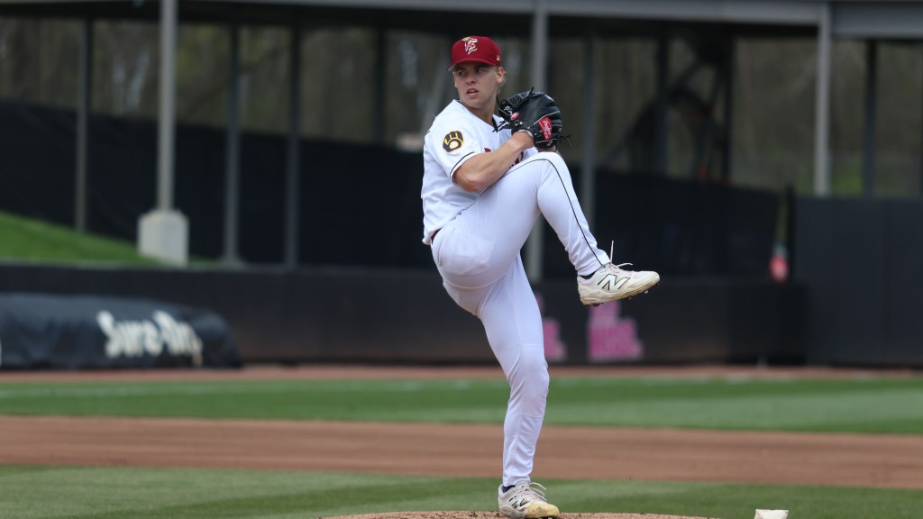 J.D. Thompson pitched three scoreless innings in his professional debut as the starting pitcher for the Wisconsin Timber Rattlers on May 2, 2026.