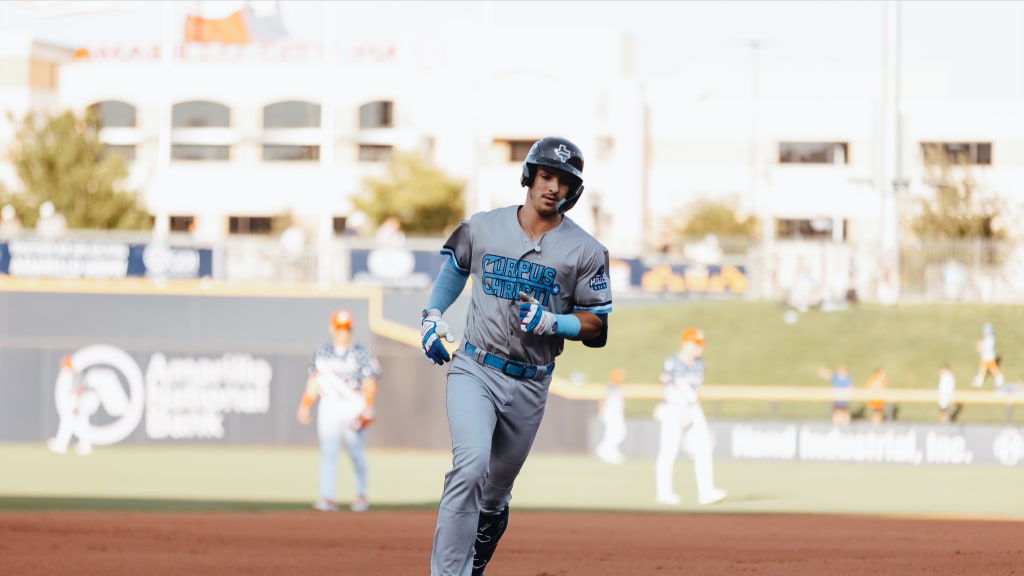 Jason Schiavone hit home run No. 30 of the season Saturday night in Amarillo.