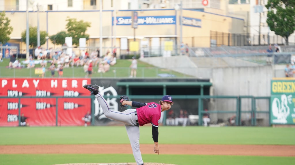 Karson Milbrandt's scoreless innings streak ended at 27.0 frames in another solid start on Saturday.