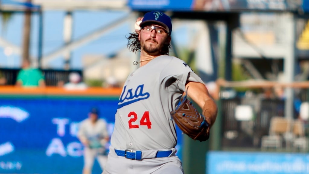 Patrick Copen allowed just two hits and one unearned run in Tulsa's 6-2 win in Corpus Christi Sunday night. The victory evened Copen's season record at 6-6.