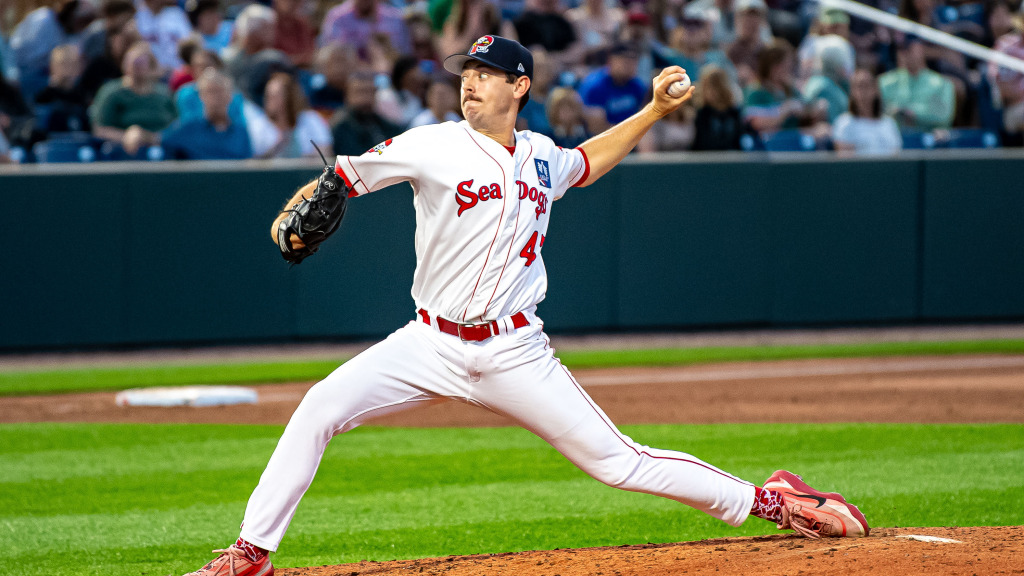 Hayden Mullins held the Patriots to one hit over 3.1 scoreless innings in relief.