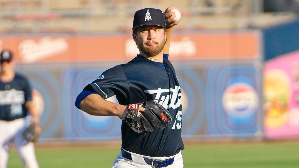 Starting pitcher Luke Fox opened Sunday's game with two scoreless innings. Wichita eventually posted a 13-7 win after erupting for eight straight runs in the ninth and tenth innings.