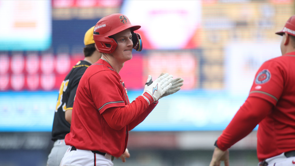 Sam Petersen went four-for-five, finishing a homer shy of the cycle