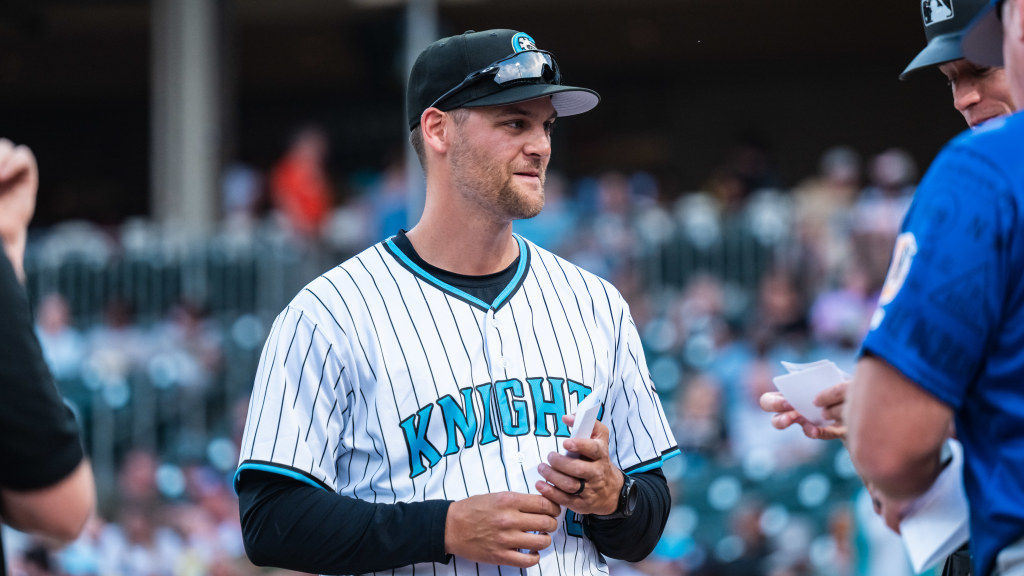Chad Pinder led the Knights to an 81-68 record in 2026 - their best finish since 2012.
