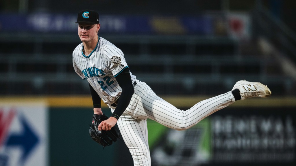 Noah Schultz worked five strong innings on Wednesday. The game was called in the 6th inning due to rain.