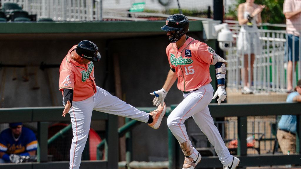 Groshans hit his 20th homer of the season in back-to-back fashion.