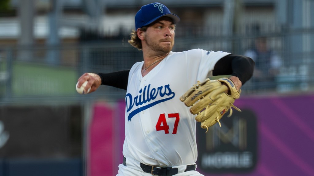 Aidan Foeller allowed just one run in five innings to pick up his second Double-A win on Thursday night.