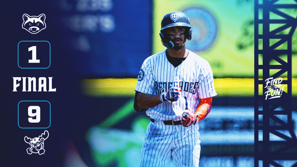Luis Durango scored the lone Renegades run on Friday night.
