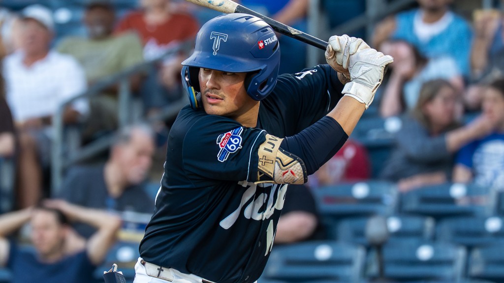 Logan Wagner went 2-4 with a run-scoring single in Friday's victory over Wichita. He now has four multi-hit games with the Drillers.