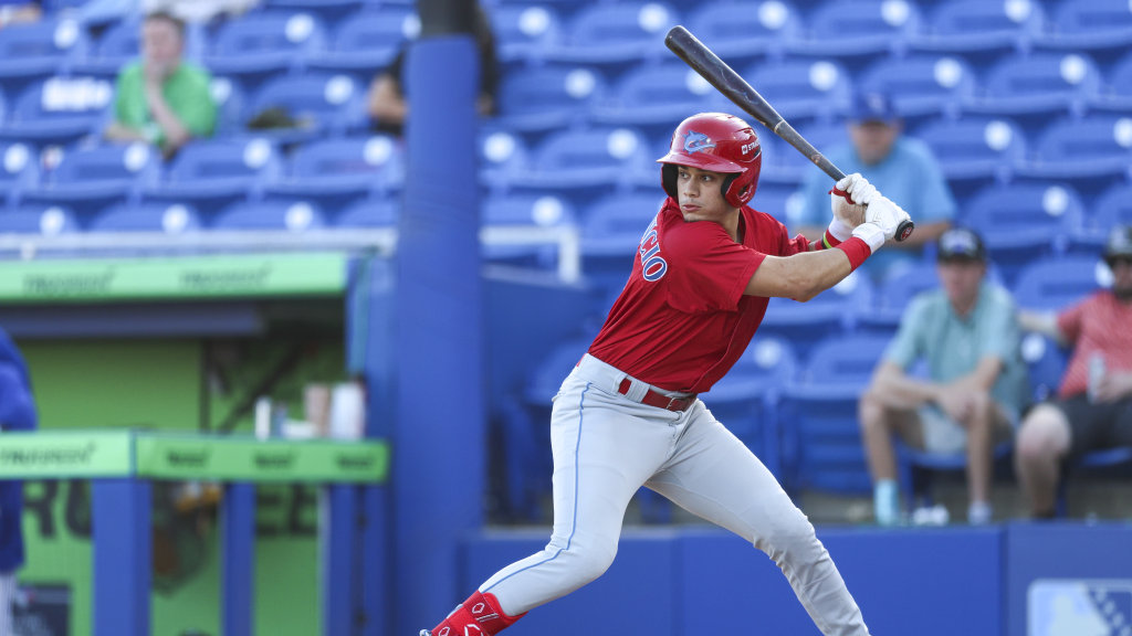 Phillies infield prospect Juan Villavicencio