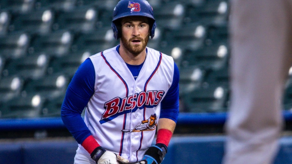 R.J. Schreck reached base three times in Thursday night's win over Worcester.