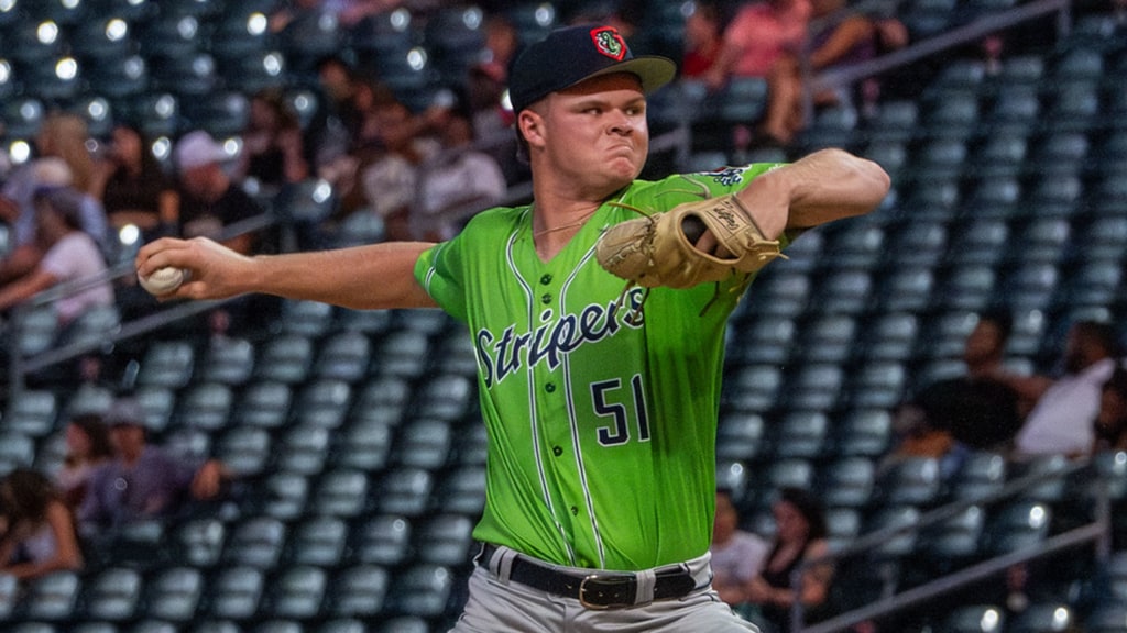 Garrett Baumann's win on Thursday in Louisville was his first since his Triple-A debut on June 11 at Jacksonville.