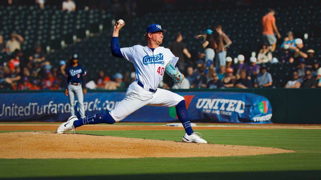 Oklahoma City starting pitcher Emmet Sheehan fired six scoreless innings with nine strikeouts on Sunday.