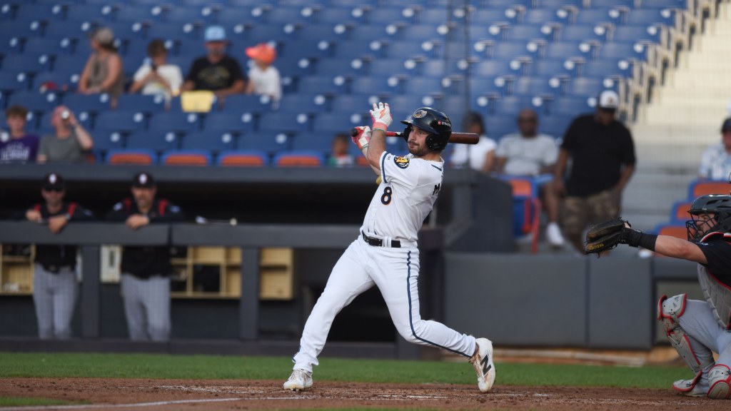 Nick Mitchell went 3-for-4 against Erie on Tuesday.