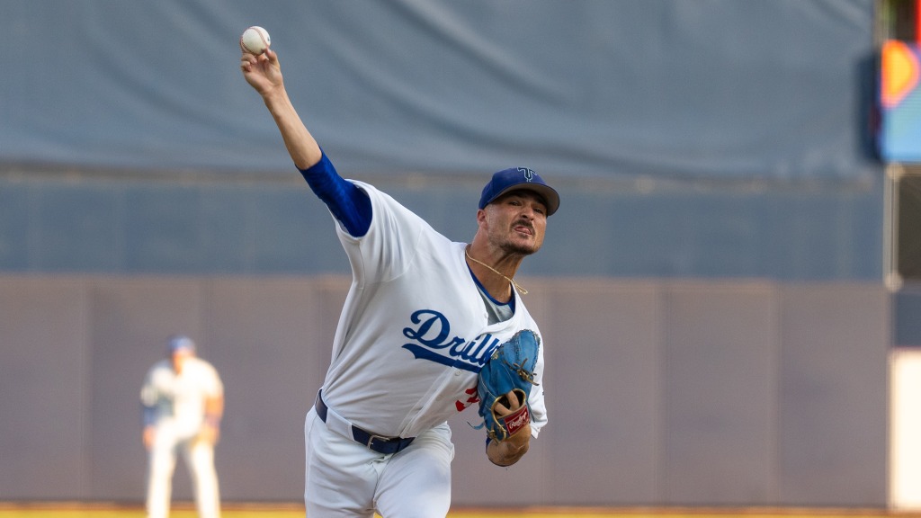 Tulsa starter Payton Martin was charged with three runs in 4 1/3 innings of Tuesday's win over Arkansas.