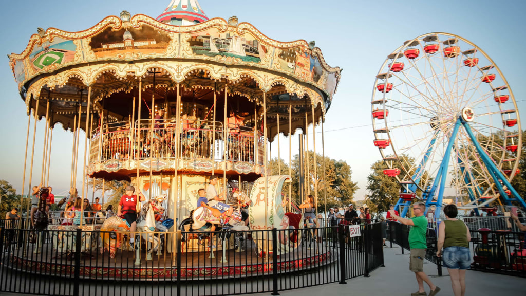 In-Park Ferris Wheel and Carousel at Quad Cities