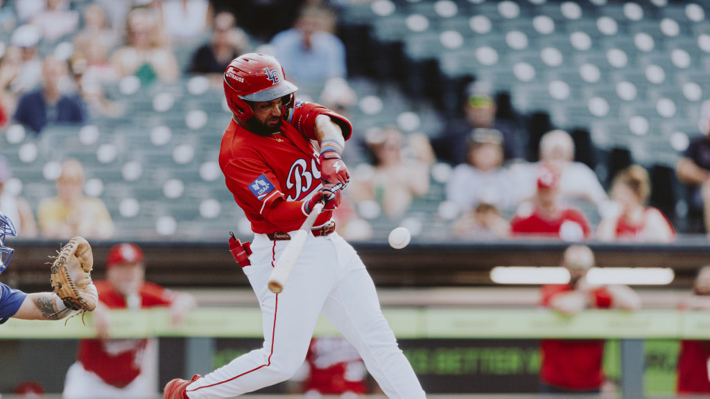 Francisco Urbaez hit his sixth homer of the season in Sunday's loss.