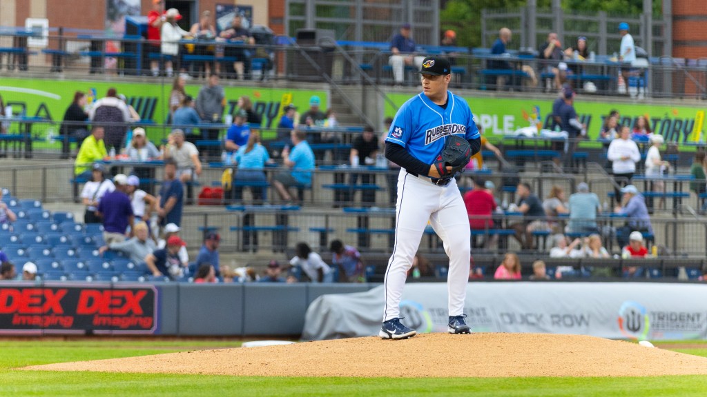 Erik Sabrowski made a rehab start on Wednesday, June 17 at 7 17 Credit Union Park.