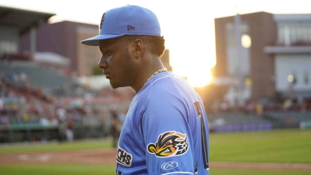 Jaison Chourio homered in Akron's loss to Erie on Wednesday.